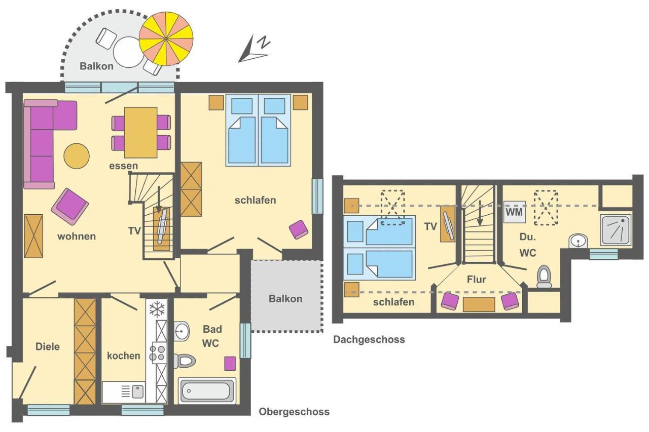Ferienpark Freesenbruch Wohnung 2 6 - Windrose Zingst Exteriér fotografie